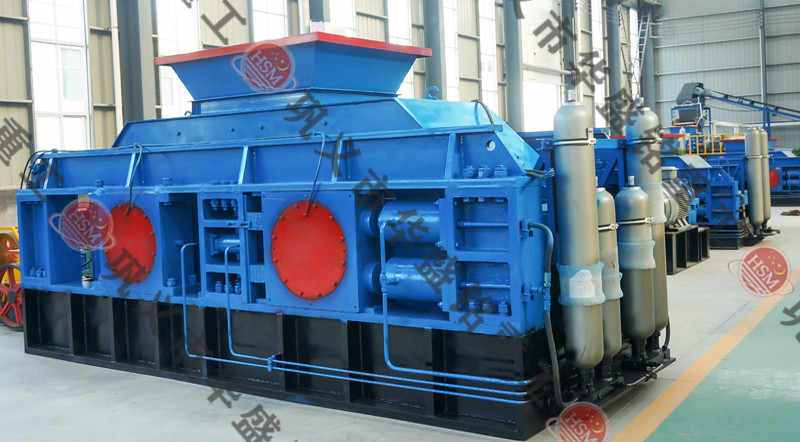 豆石液壓對輥制砂機