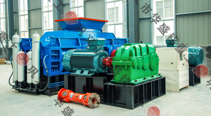 豆石液壓對輥制砂機